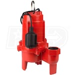 Red Lion RL50WA - 1/2 HP Heavy Duty Cast Iron Sewage Pump (2