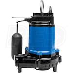 Little Giant Select Series LG-SC50SA - 1/2 HP Cast Iron Submersible Sump Pump w/ Vertical Float Switch