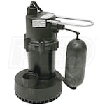 Little Giant 5.5-ASP - 1/4 HP Submersible Sump Pump w/ Vertical Float Switch