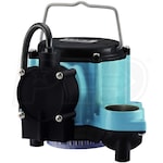 Little Giant 6-CIA-RS - 1/3-HP Automatic Submersible Sump Pump w/ Piggyback Diaphragm Pressure Switch