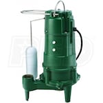 Zoeller M805 - 3/4 HP Cast Iron Residential Grinder Pump (1-1/4