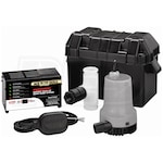 Simer A5500 - Super Ace-In-The-Hole Battery Backup Sump Pump System (2000 GPH @ 10')