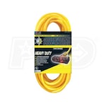 U.S. Wire Arctic/Tropic 25-Foot Extension Cord w/ 3 Outlets (12-Gauge)
