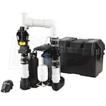 Blue Angel Pumps - 1/3 HP Pre-Assembled Combination Primary & Backup Sump Pump System