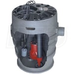 Liberty Pumps P372XLE71 - 3/4 HP Pro370XL Sewage Pump System (21"x30" 16-Bolt Cover)