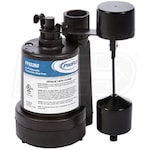 ProFlo 1/4 HP Thermoplastic Submersible Sump Pump (Scratch & Dent)