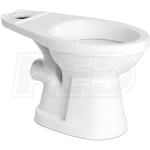 Saniflo White Elongated Toilet Bowl (1.28 GPF) For SANIFLO® Macerator Systems