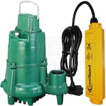 Zoeller N98 - 1/2 HP Cast Iron Submersible Sump Pump w/ LevelGuard&reg; Switch