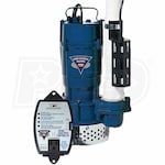 Pro Series ST1050-DFC2 1/2 HP Cast Iron Submersible Sump Pump w/ Dual Float Switch & Deluxe Controller