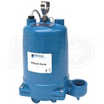 Goulds WE Series - 1-1/2 HP Cast Iron Effluent Pump (Non-Automatic) (230V)