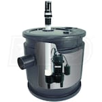 Burcam Pumps 401451 - 4/10 HP Cast Iron Sewage Pump System w/ Tether Float Switch (2