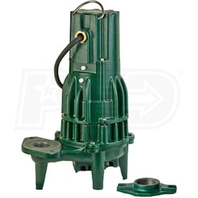 Zoeller E189 - 2 HP Cast Iron High Head Effluent Pump (Non-Automatic) (230V)