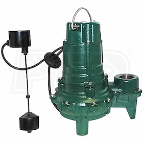Zoeller N267 - 1/2 HP Cast Iron Sewage Pump 2-Inch Non-Automatic