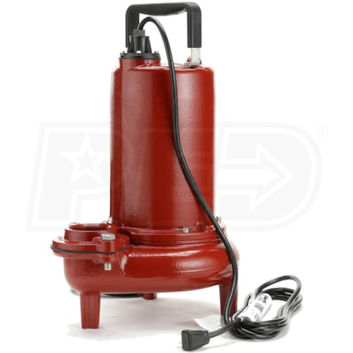 Liberty Pumps LE72M3 3/4 HP Cast Iron Sewage Pump 3Inch Non