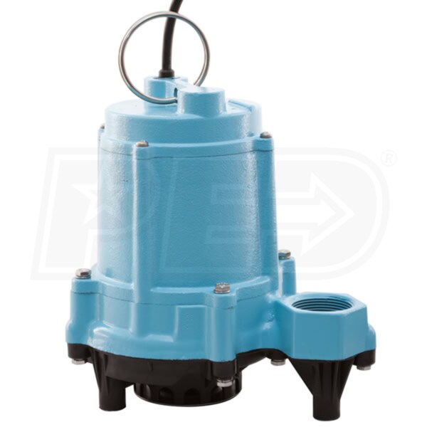 Little Giant 506616 6ENCIM 1/3 HP Cast Iron Sump/Effluent Pump w/ 20