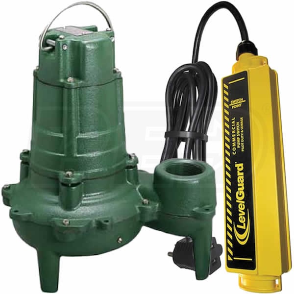 ケケンカニ HP160 107/102 Zoeller SPD-N267KIT N267 - 1/2 HP Cast Iron Submersible Sewage
